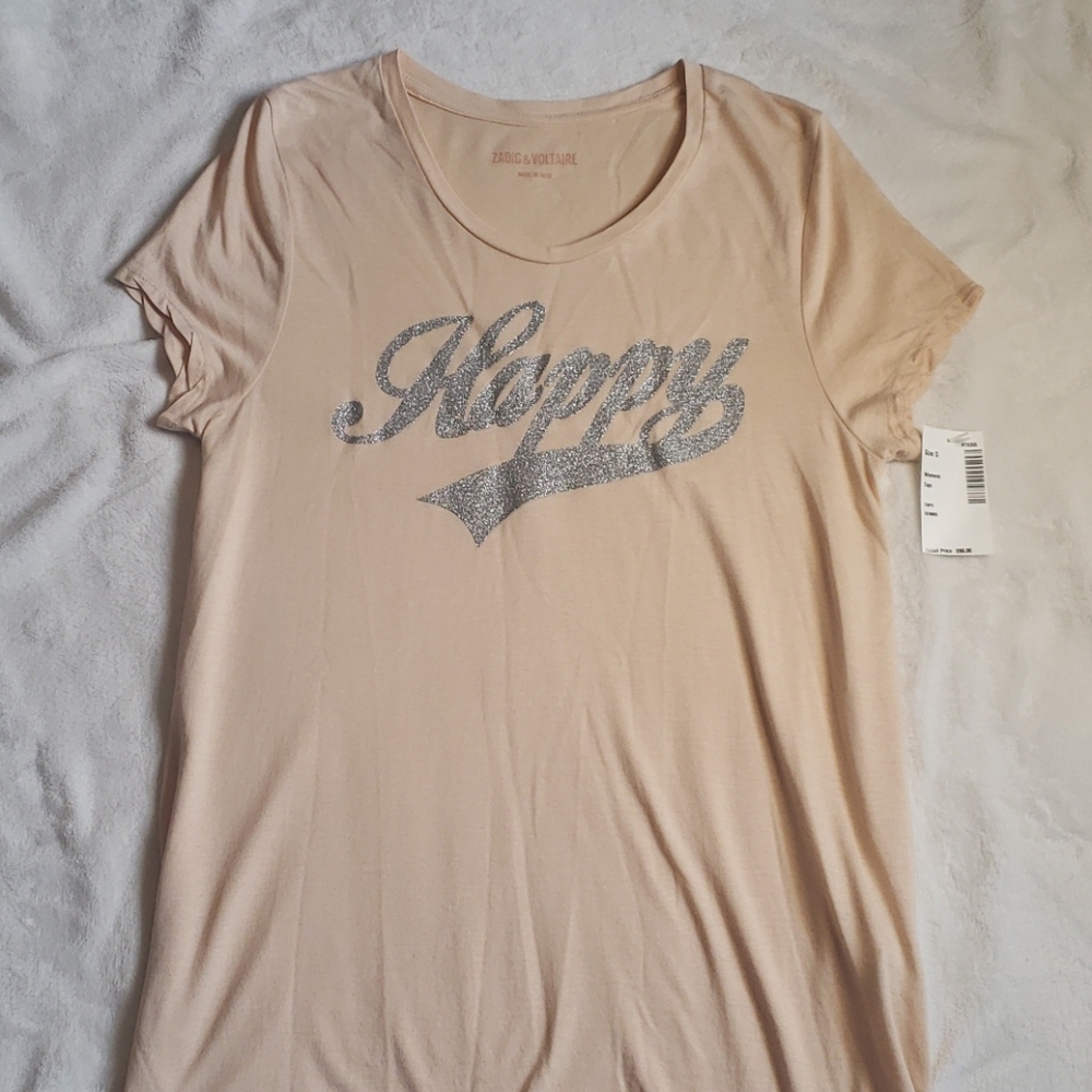 NWOT. Zadig & Voltaire Happy Top